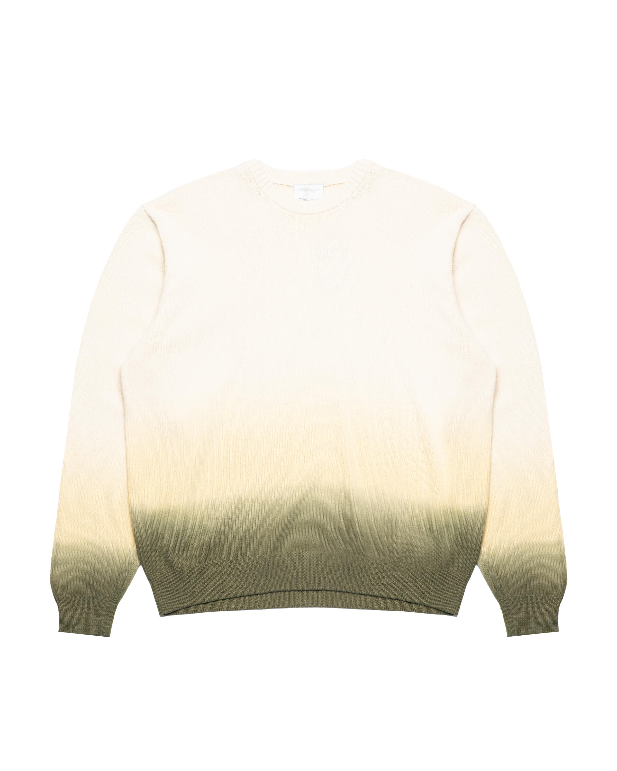 【PABLO VINCI】Sun fade damage sweat Gramicci SUN FADE SWEATER | G6SU-J060-CRM | AFEW STORE